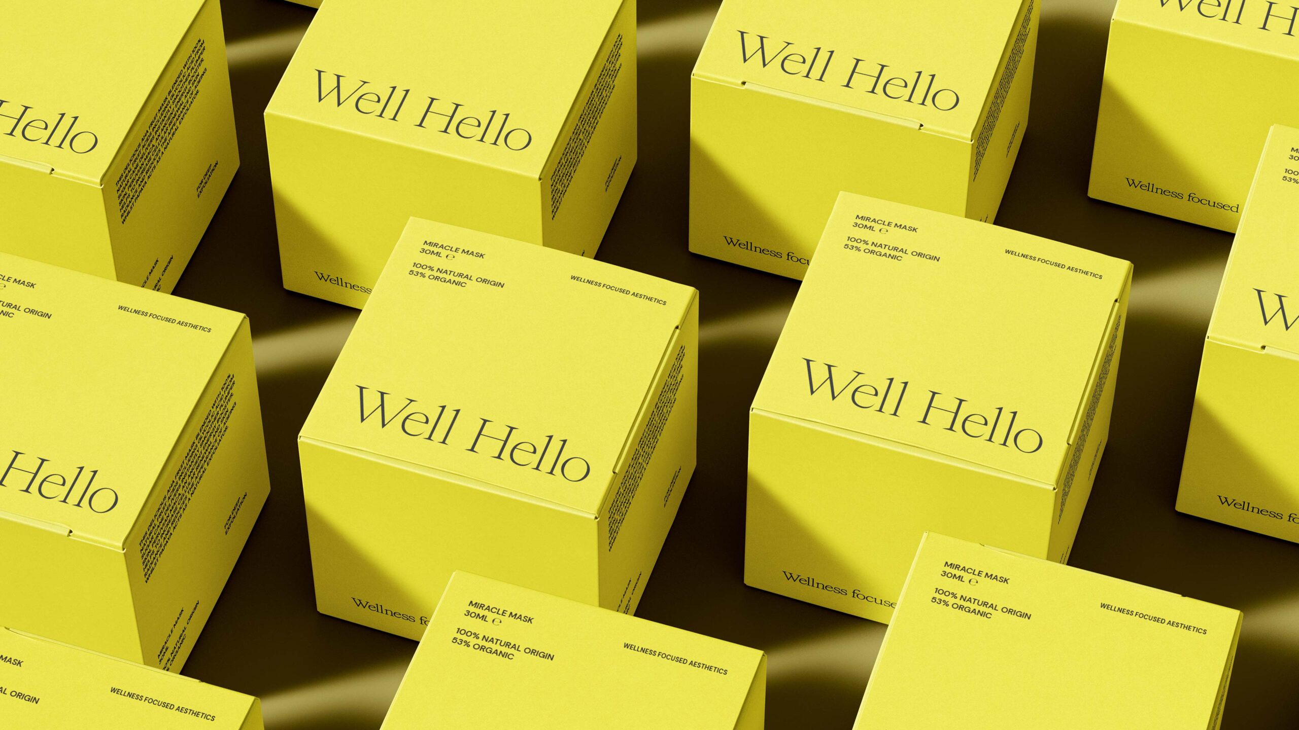 Studio Exon Well Hello Branding Packaging Bath UK Graphic Design